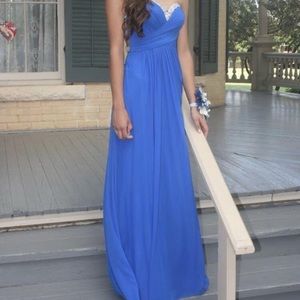 Royal Blue formal/prom dress